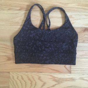 Lululemon Energy Long Line Bra - size 6